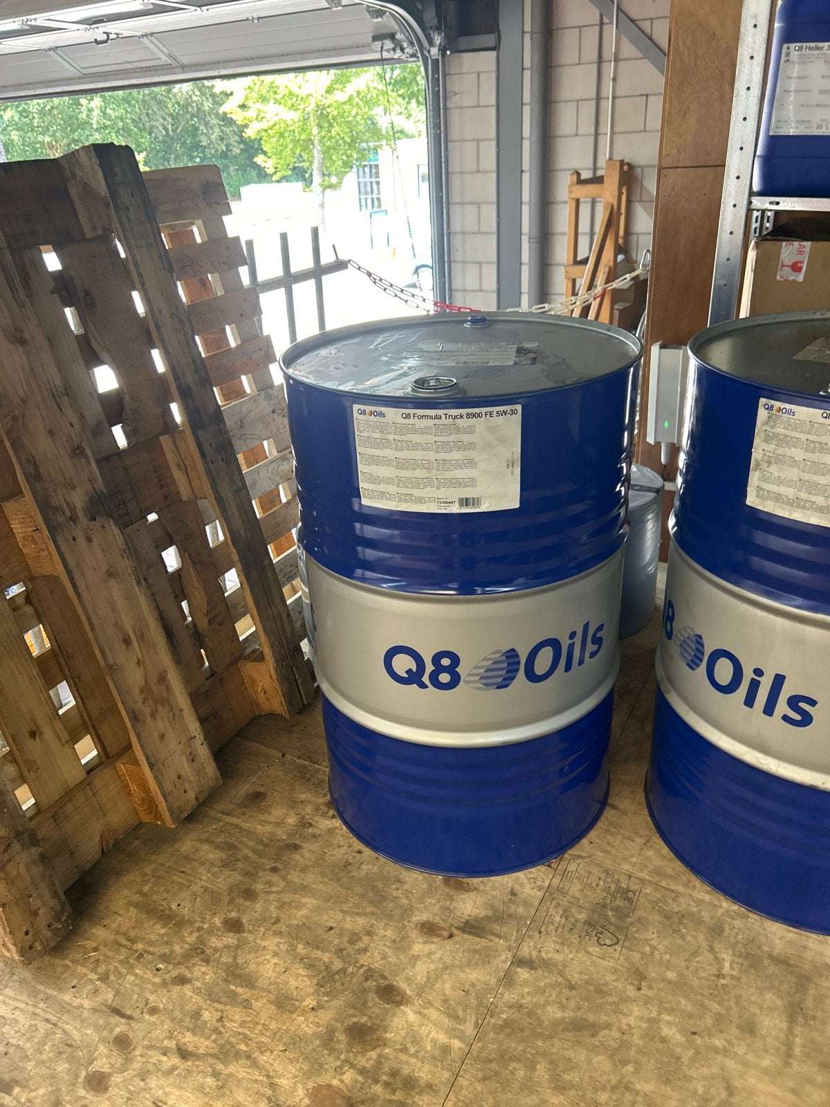 Vuurton 200 liter vat, Ophalen, Gebruikt, Vuurton