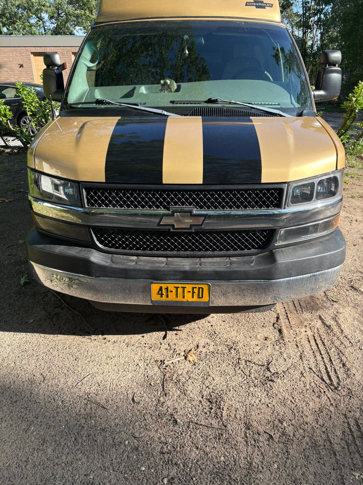 Te koop zeer mooie chevy 2007 op lpg, Caravans en Kamperen, Campers, Particulier, Buscamper of Camperbus