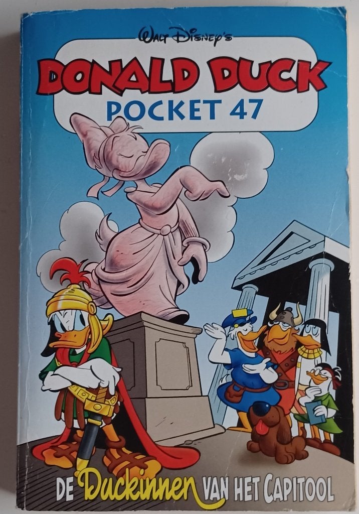 donald duck pocket 47 de duckinnen van het capitool, Gelezen, Eén stripboek, Ophalen of Verzenden, Disney