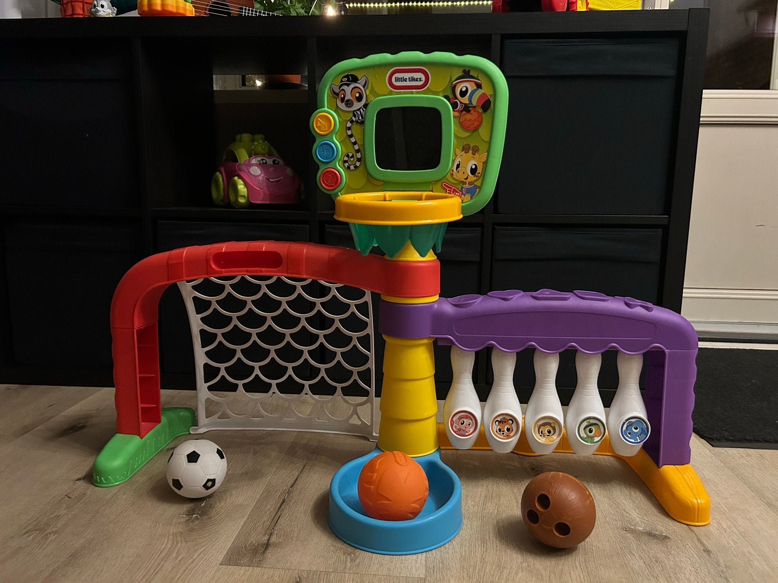 Little Tikes 3-in-1 Sportcentrum voor kleintjes, Ophalen, Zo goed als nieuw, Overige typen, Met licht