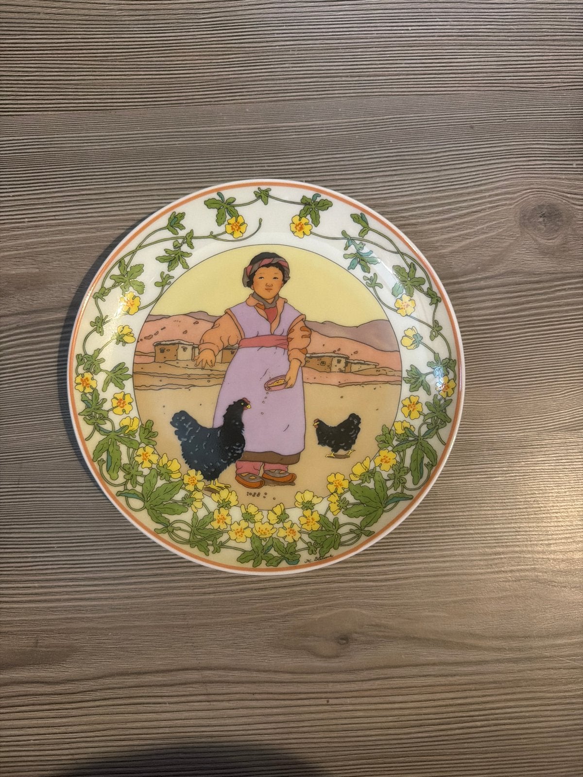 Villeroy & Boch UNICEF bord - 'Our Children' No. 2, Antiek en Kunst, Antiek | Wandborden en Tegels, Ophalen of Verzenden