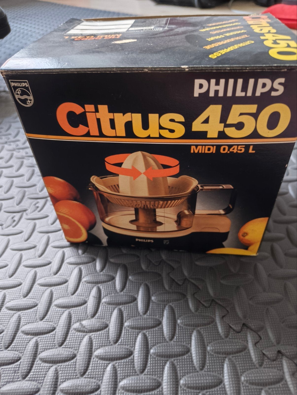 Philips Citrus 450 Midi 0.45L Citruspers - Zo goed als nieuw, Ophalen of Verzenden, Zo goed als nieuw