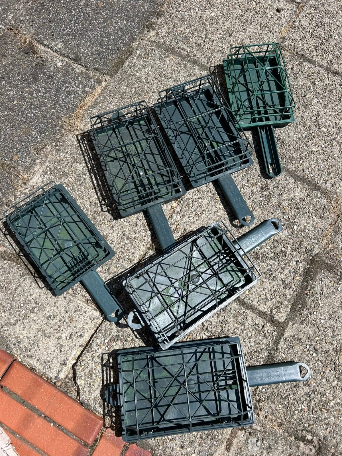Bloemschikken basisvorm, Ophalen