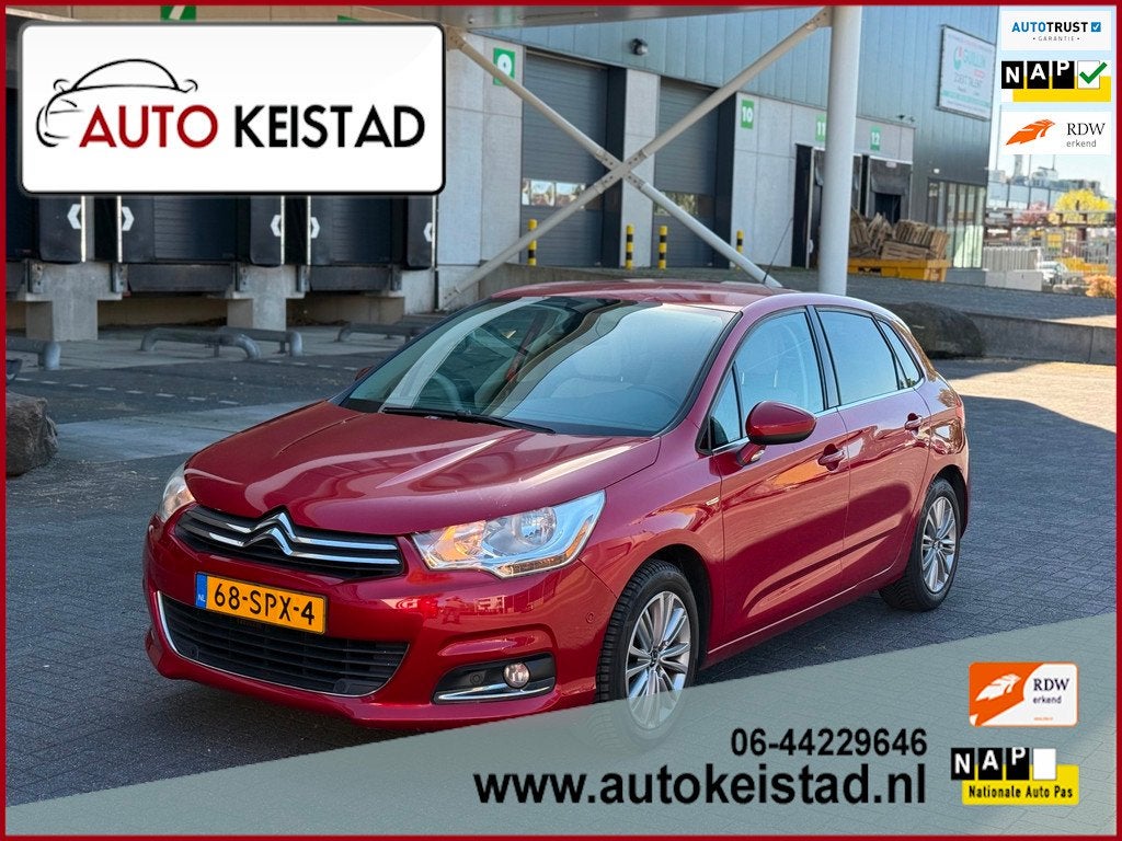 Citroen C4 1.6 THP EXCLUSIVE AUTOMAAT MASSAGE/NAVIGATIE/CLIM, Euro 5, Gebruikt, Origineel Nederlands, Bedrijf