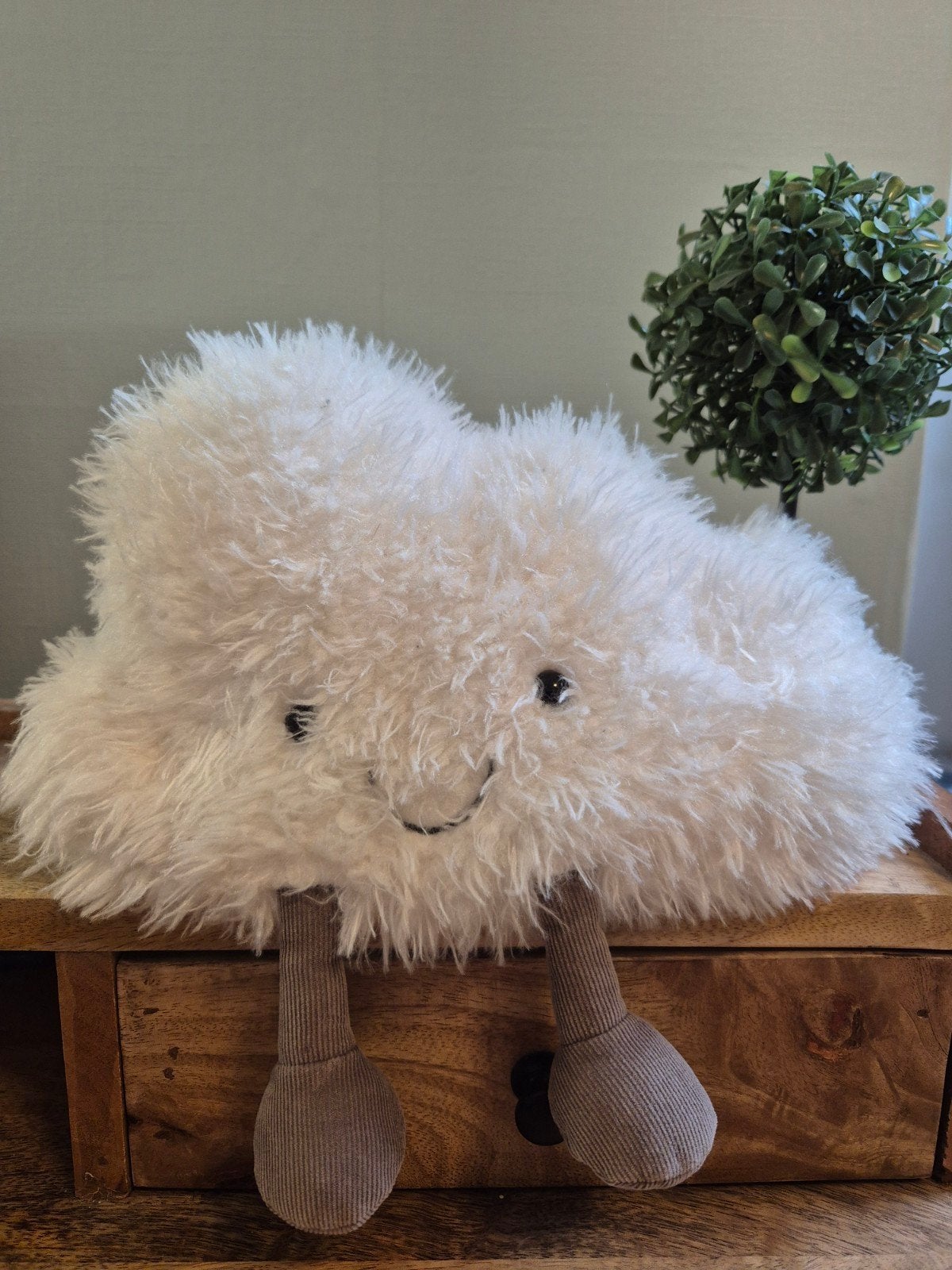 Jellycat Amuseables Cloud Knuffel, Jellycat, Overige typen, Ophalen of Verzenden, Wit