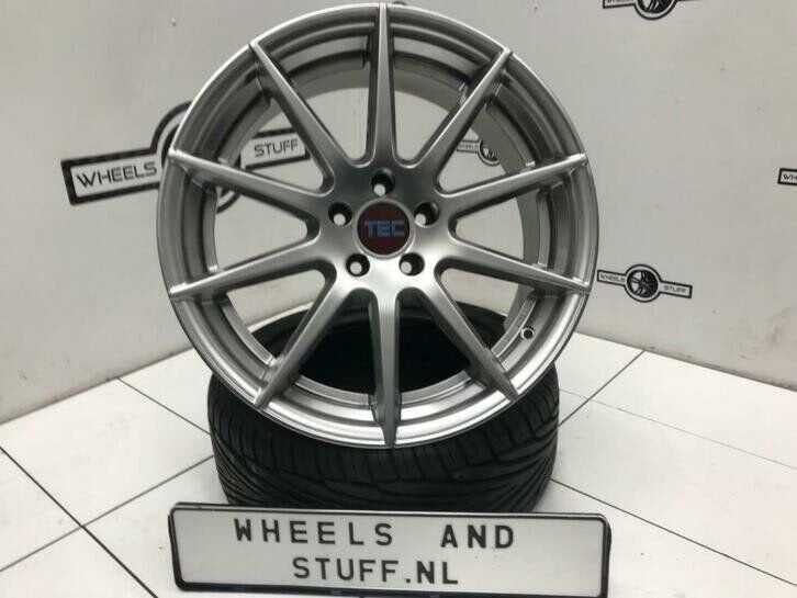 Tec GT7 lichtmetaal velgen 19"inch 5x112 VW Audi, Ophalen, Gebruikt, 19 inch, Velg(en)