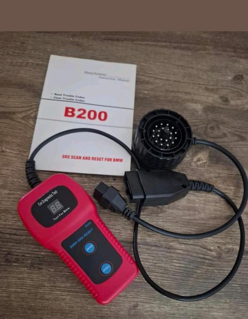B200 SRS SCAN RESET VOOR BMW, Ophalen
