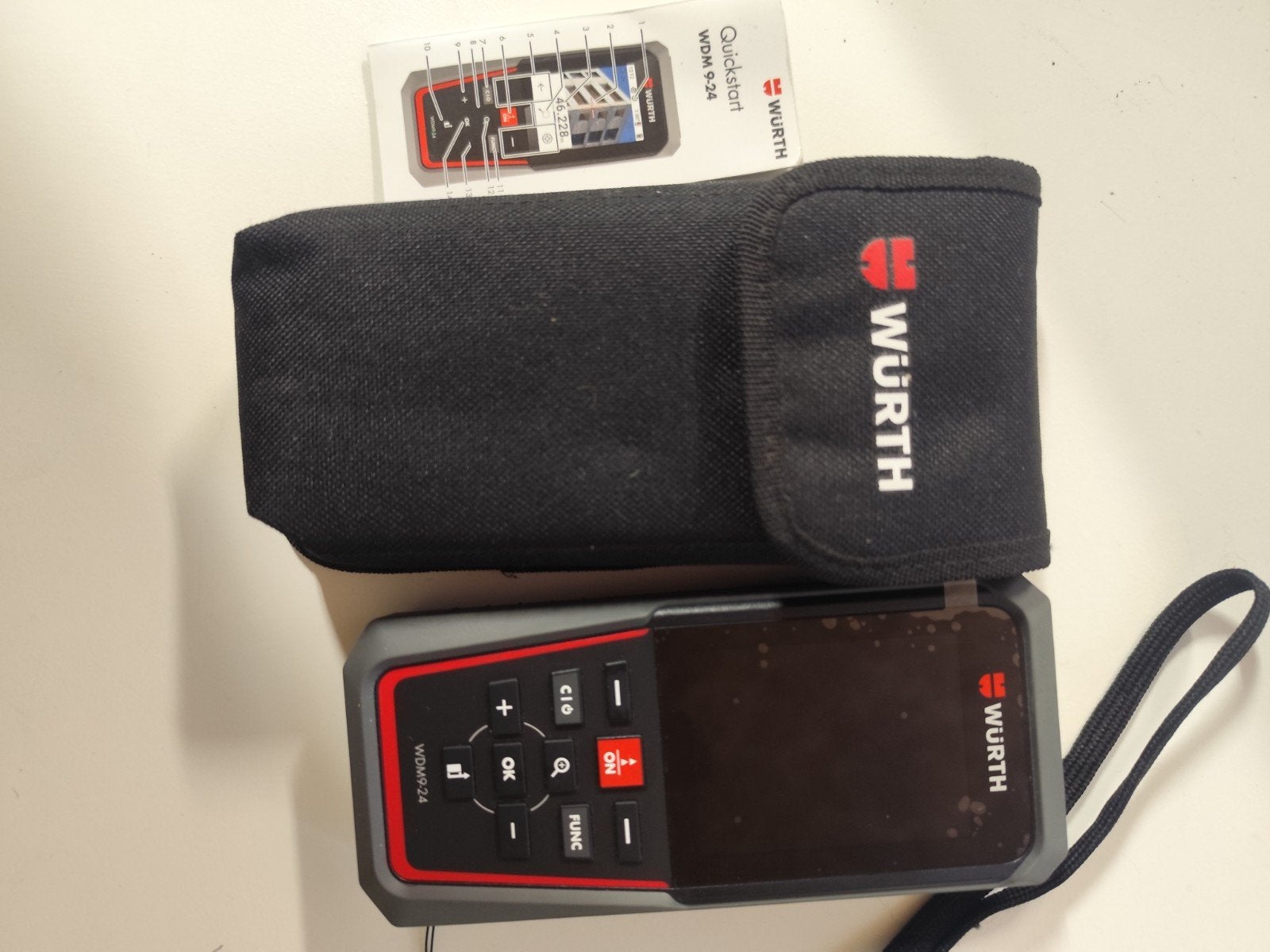 Wurth WDM 9-24 Afstandsmeter Laser, Ophalen of Verzenden, Zo goed als nieuw, Afstand