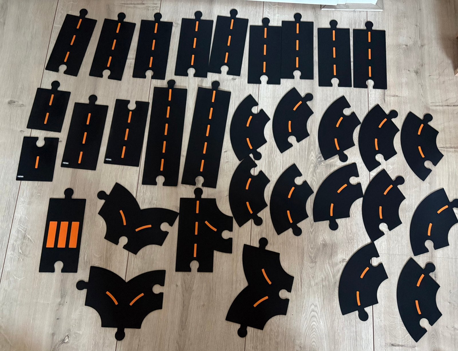 Hema PVC autoweg, Ophalen, Zo goed als nieuw, Jongen of Meisje