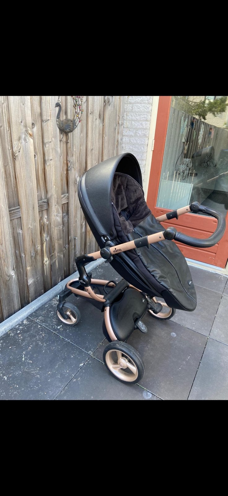 Mima xari rose goud kinderwagen, Ophalen, Zo goed als nieuw, Overige merken