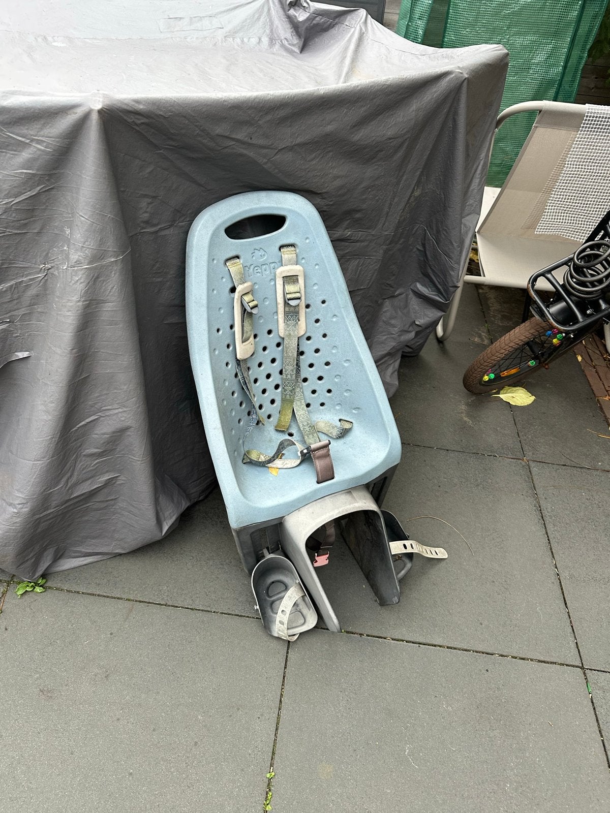 Gratis af te halen Yepp Fietsstoeltje, Fietsen en Brommers, Ophalen, Achterzitje, 9 t/m 36 kg, Gebruikt