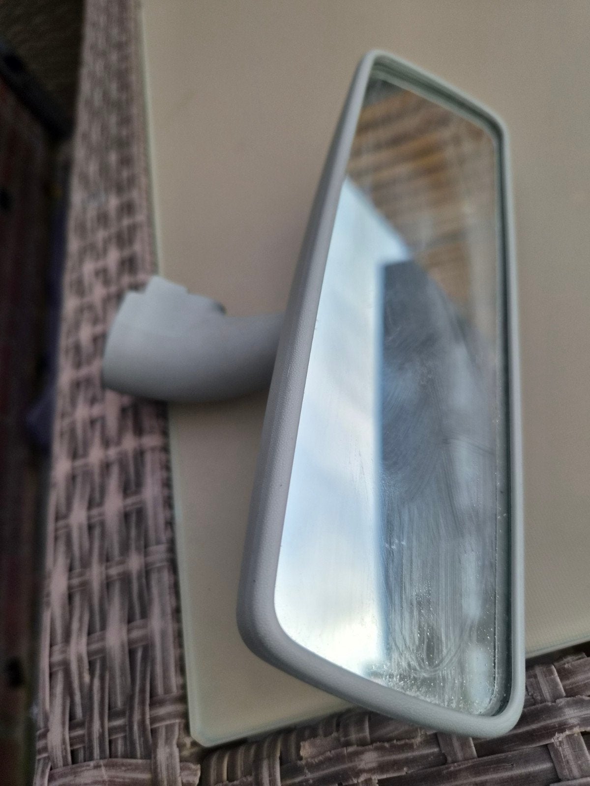 Originele binnenspiegel Fiat 500 / Panda / Punto., Ophalen of Verzenden, Gebruikt, Universele onderdelen