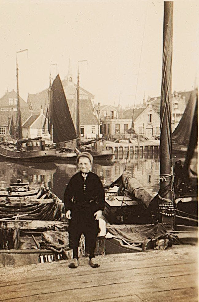 Urk, Foto, Ophalen of Verzenden, Zo goed als nieuw, Voor 1940