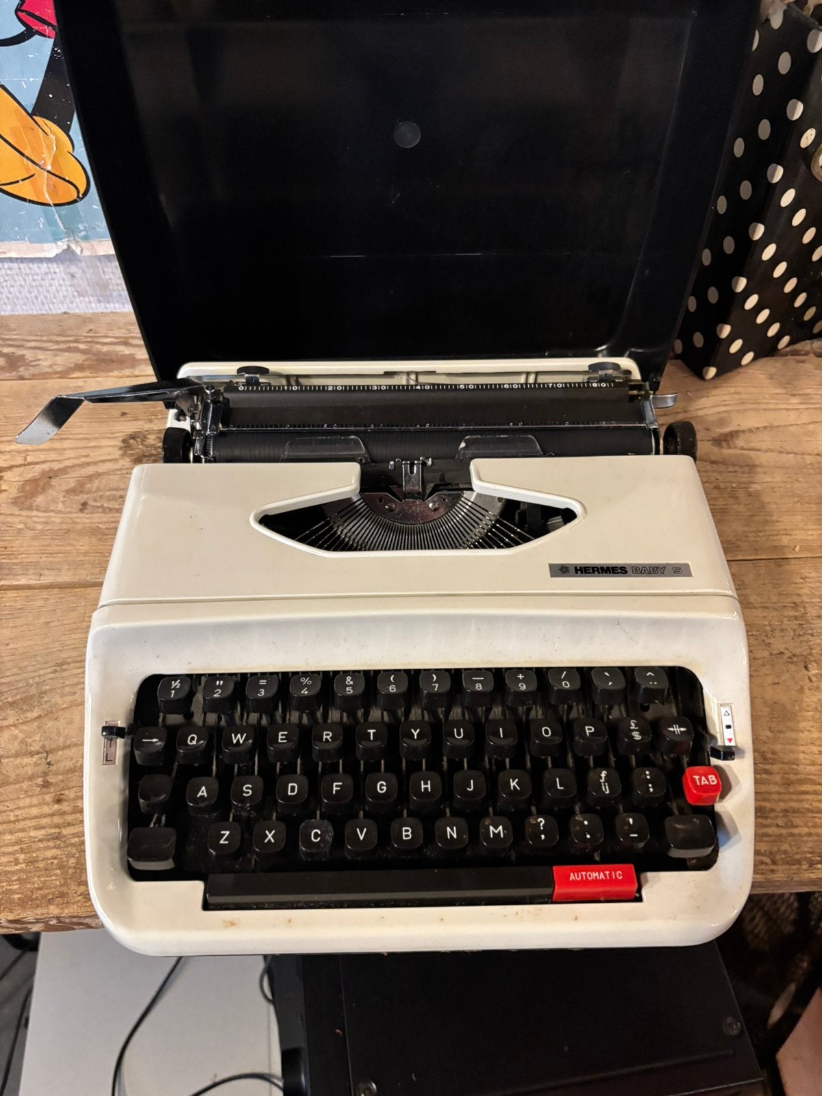 Hermes baby S, Diversen, Typemachines, 1025xe, Ophalen of Verzenden, Zo goed als nieuw, Re