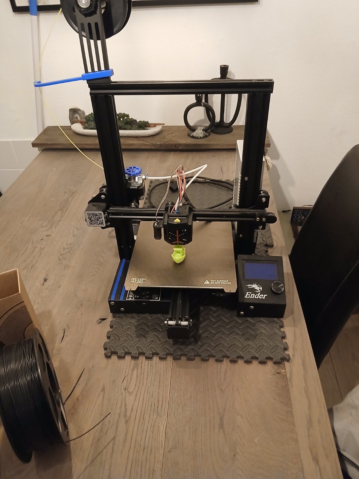 3D-printer met filament werking onbekend, Computers en Software, Ophalen, Gebruikt, Filament, Creality Ender