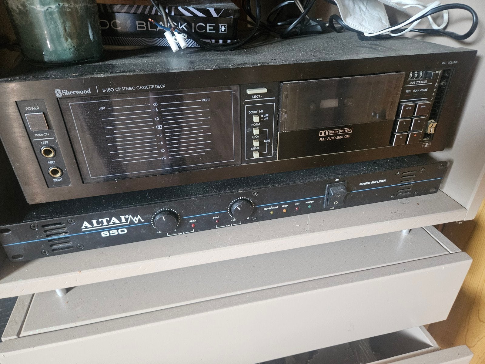 Sherwood S-150 CP Stereo Cassette Deck, Ophalen, Enkel, Overige merken, Tape counter
