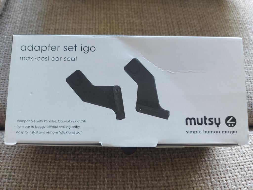 Musty adapter set igo maxi-cosi, Autogordel, Nieuw, Ophalen of Verzenden, 0 t/m 13 kg