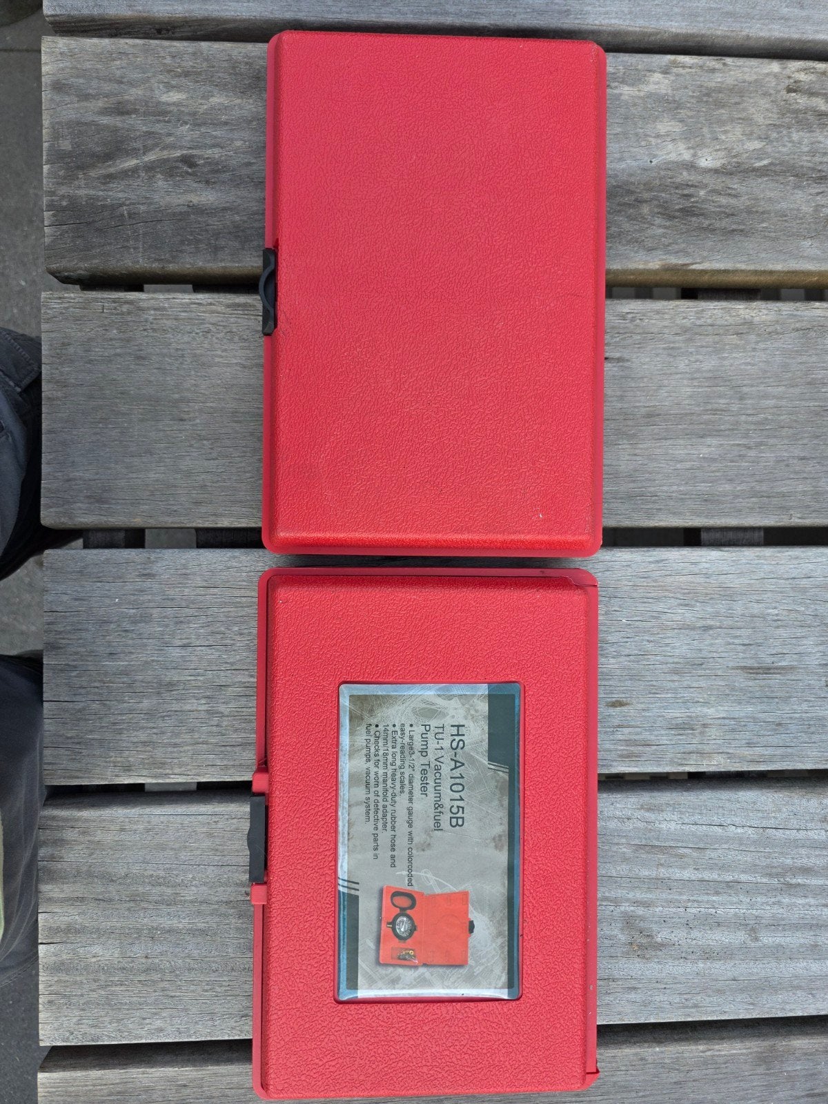 HS-A1015B

TU-1 Vacuum&fuel

Pump Tester, Auto diversen, Ophalen of Verzenden, Zo goed als nieuw
