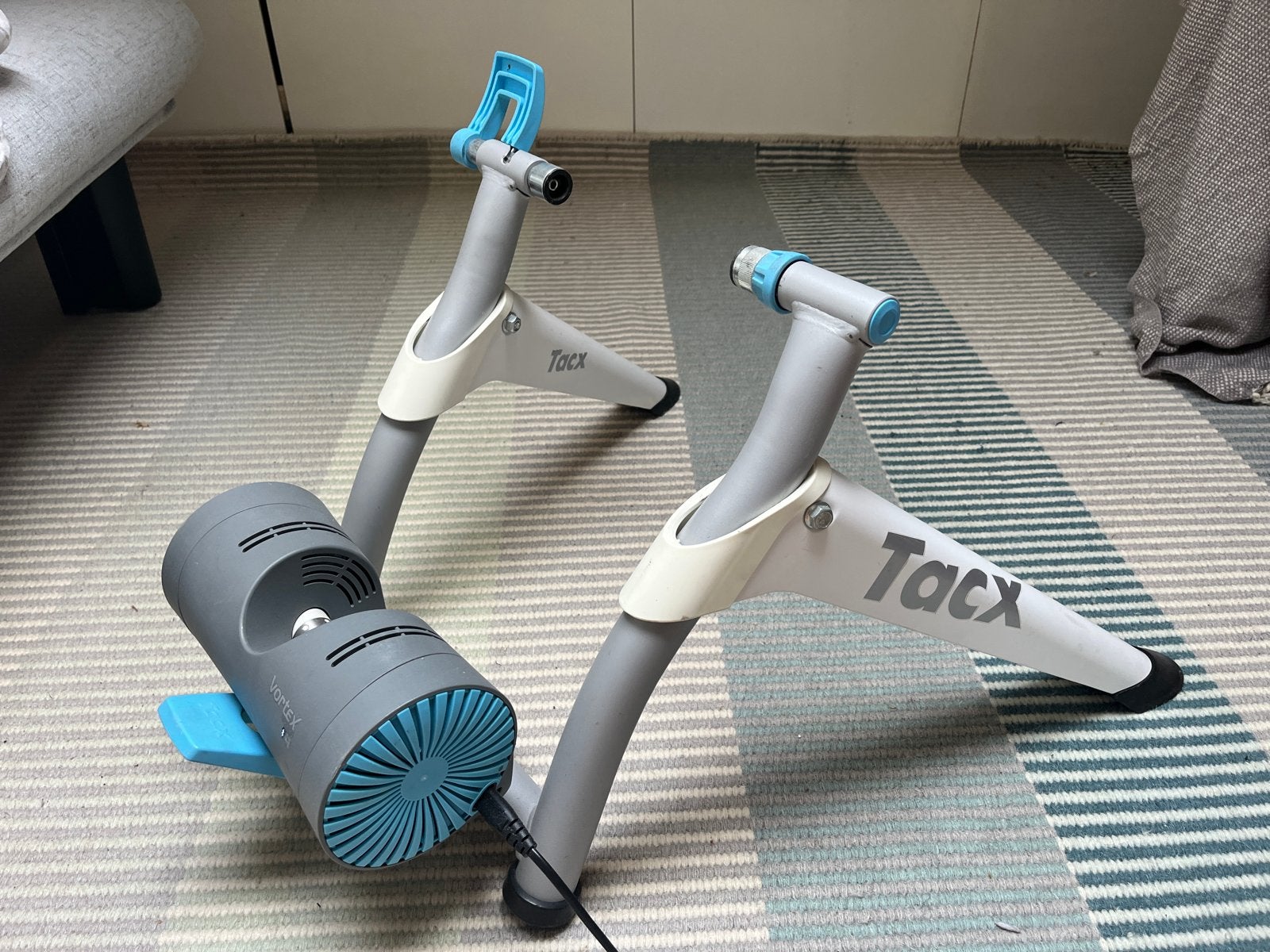 Tacx Vortex Smart T2180 fietstrainer, Ophalen, Gebruikt, Overige typen, Metaal