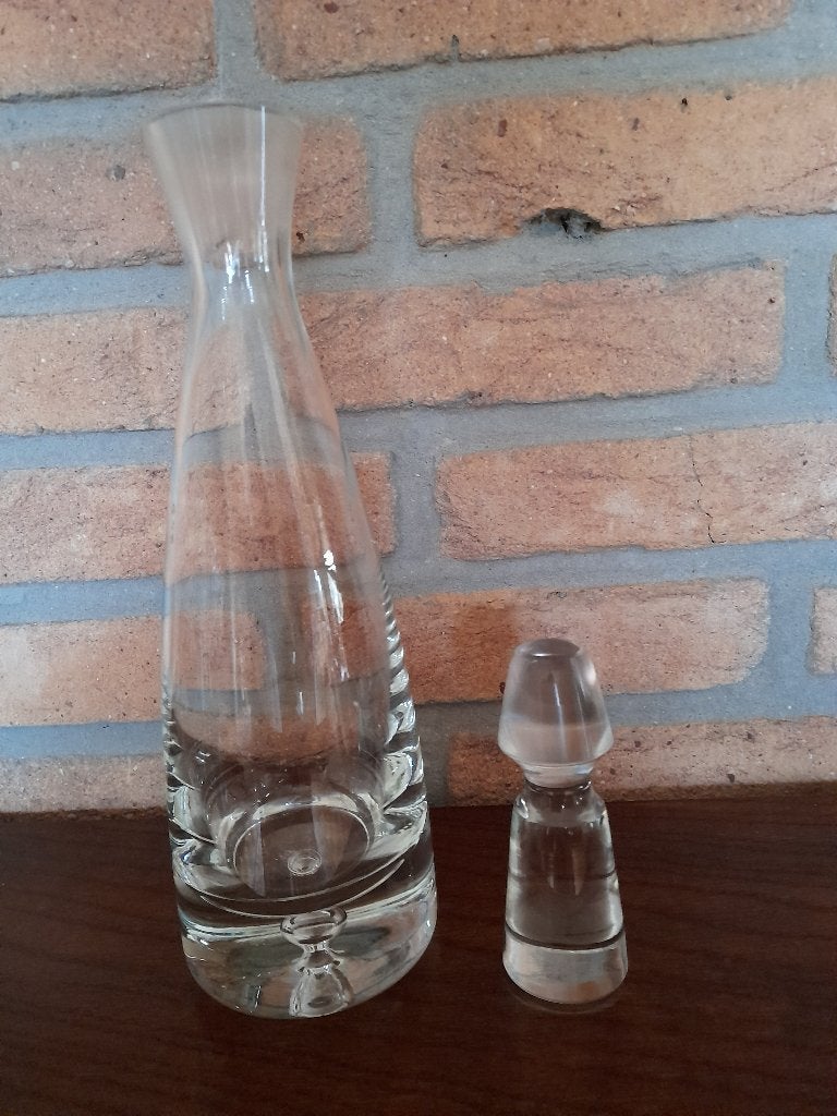 Glazen karaf, Antiek en Kunst, Antiek | Glas en Kristal, Ophalen of Verzenden