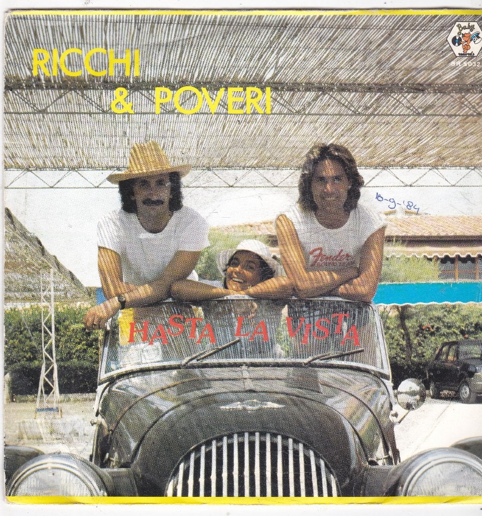 7" Single Ricchi & Poveri - Hasta la vista, Ophalen of Verzenden, Gebruikt, 7 inch, Pop