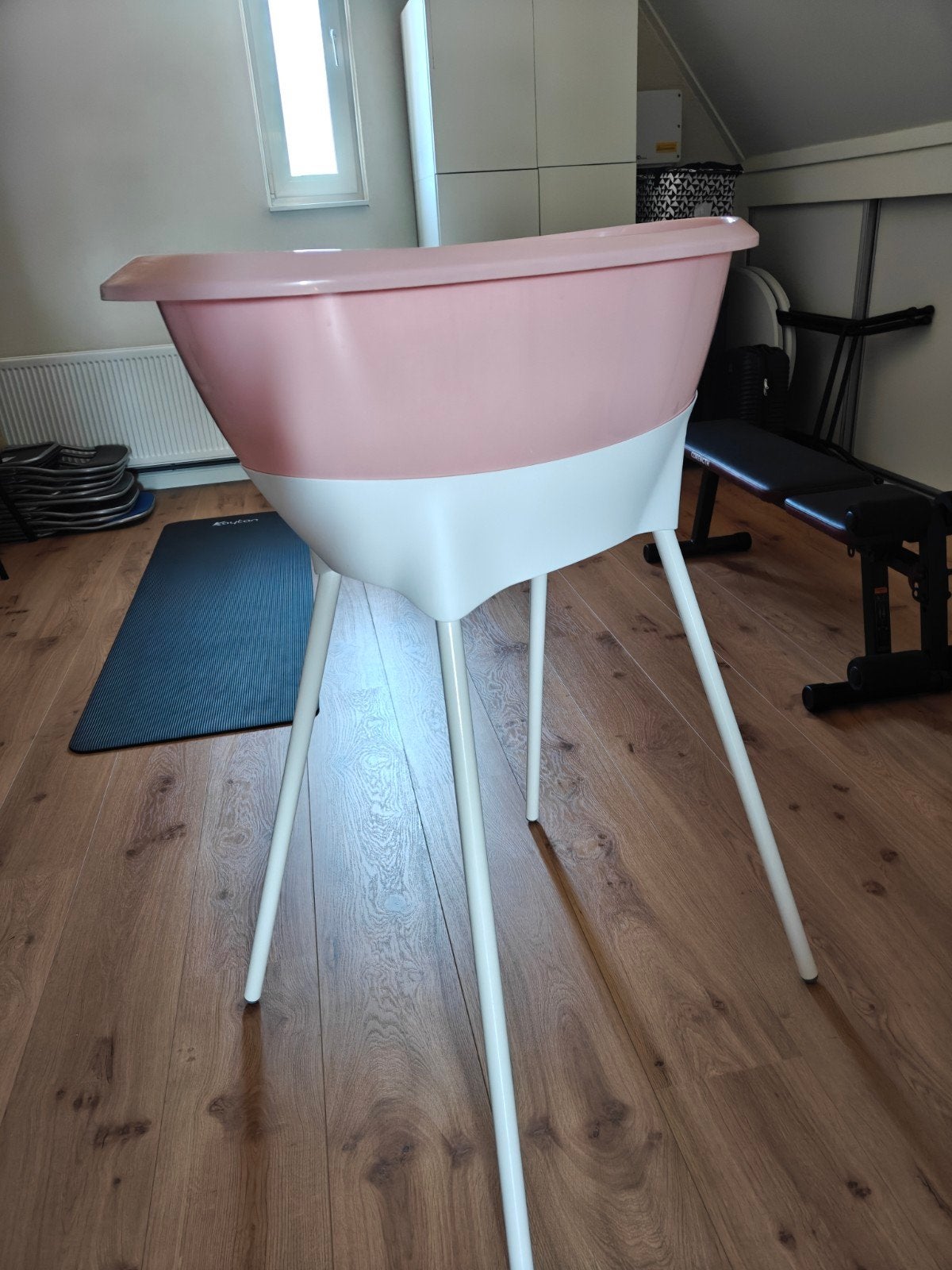 Roze babybadje, Kinderen en Baby's, Badjes en Verzorging, Ophalen, Badje, Overige merken