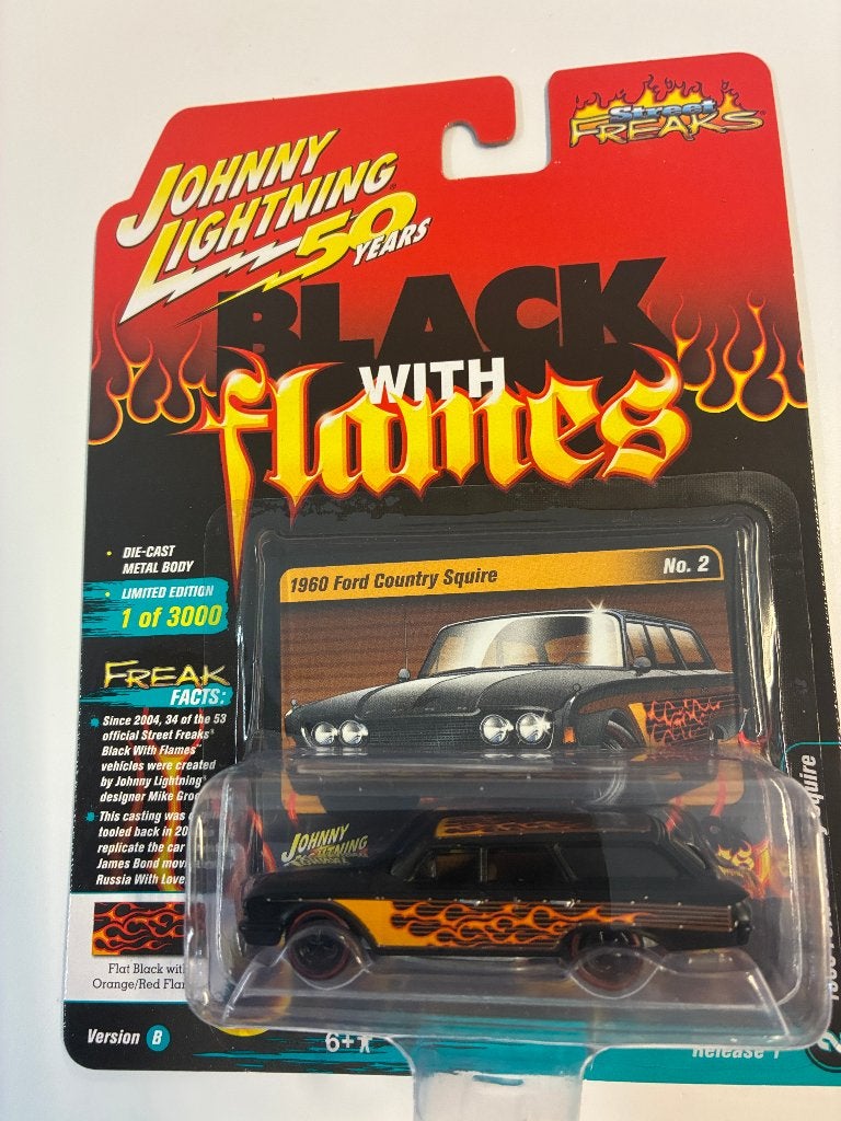 89187: Ford Country Squire - 1960 - Johnny Lightning 1:64, Auto, Nieuw, Ophalen of Verzenden, Oskar-Jäger-Strasse 173_K4, 50825 Köln, Germany