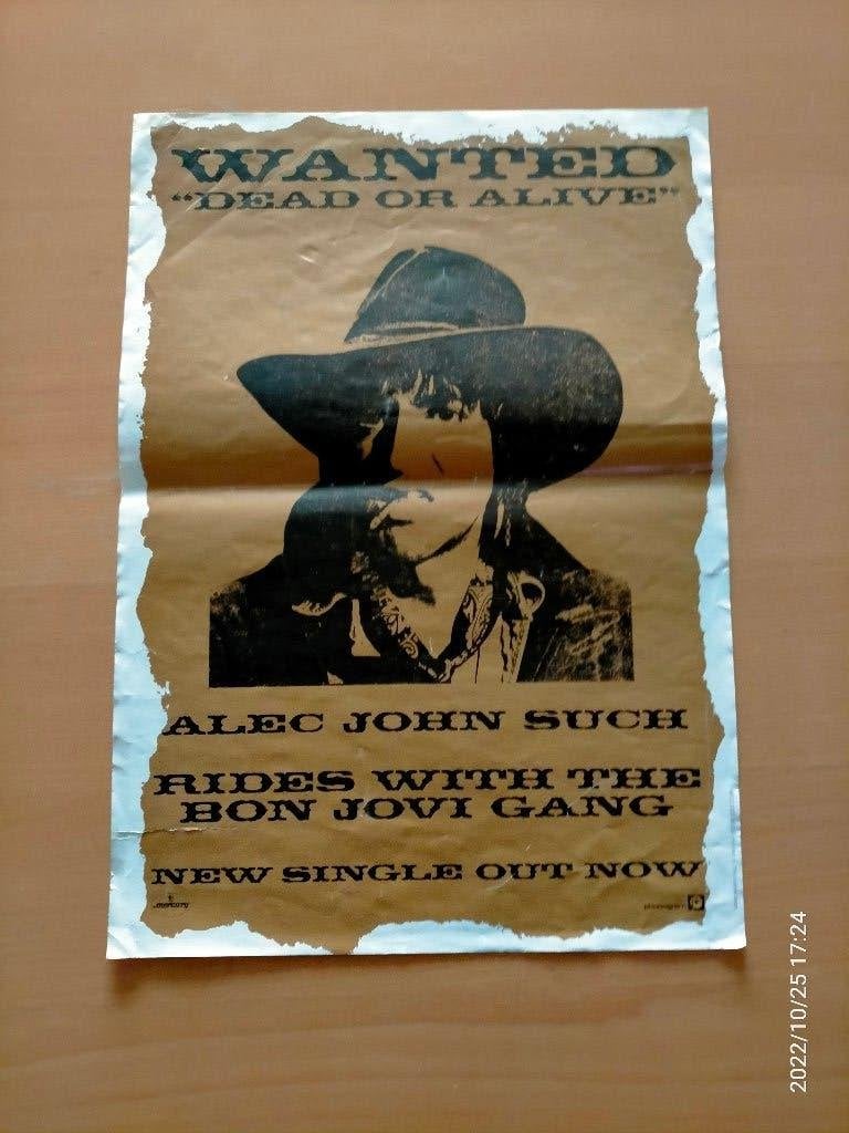 Alec john such (Bonjovi), Ophalen of Verzenden, Gebruikt, A1 t/m A3, Film en Tv