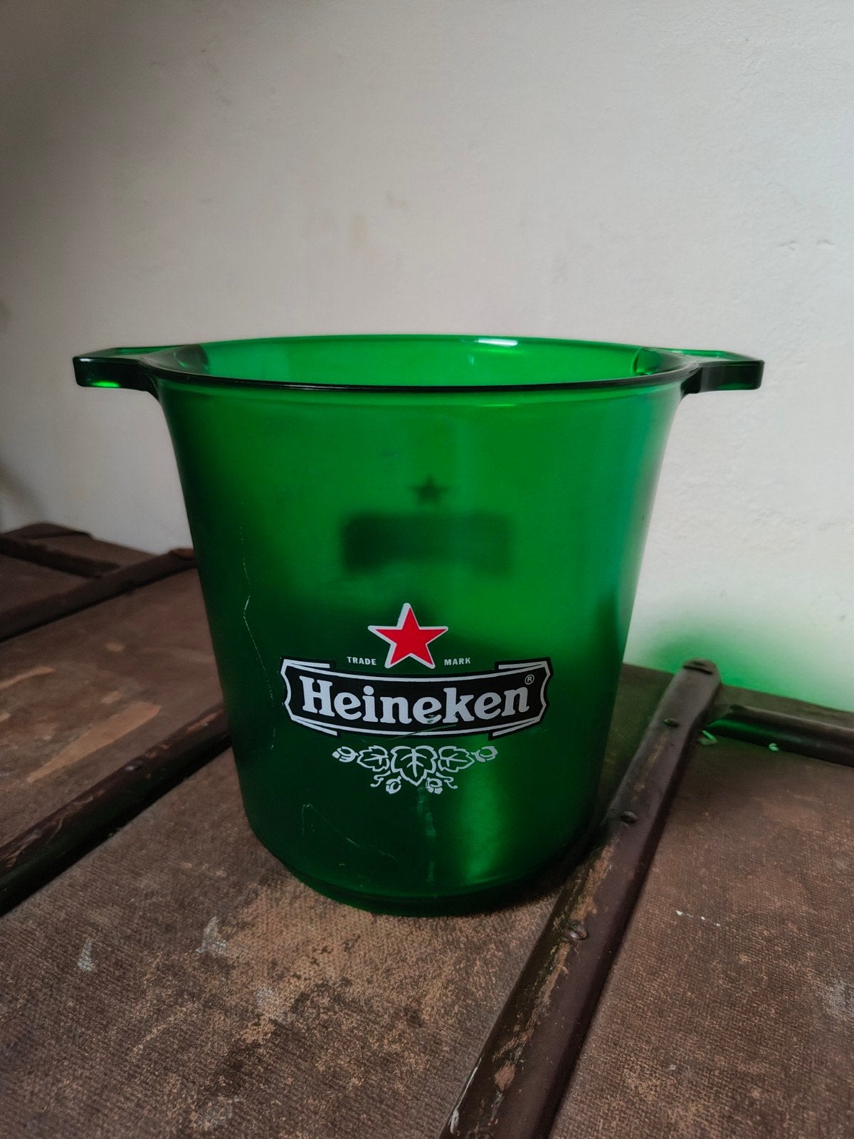 Heineken Champagne emmer - Groen, Ophalen of Verzenden