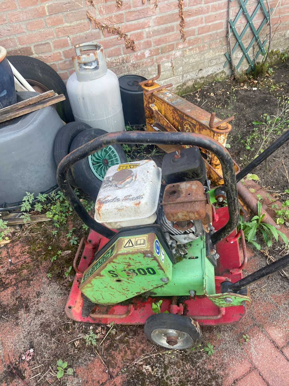 Samak s1800, Ophalen, Zo goed als nieuw, Handmatig, Beregeningspomp