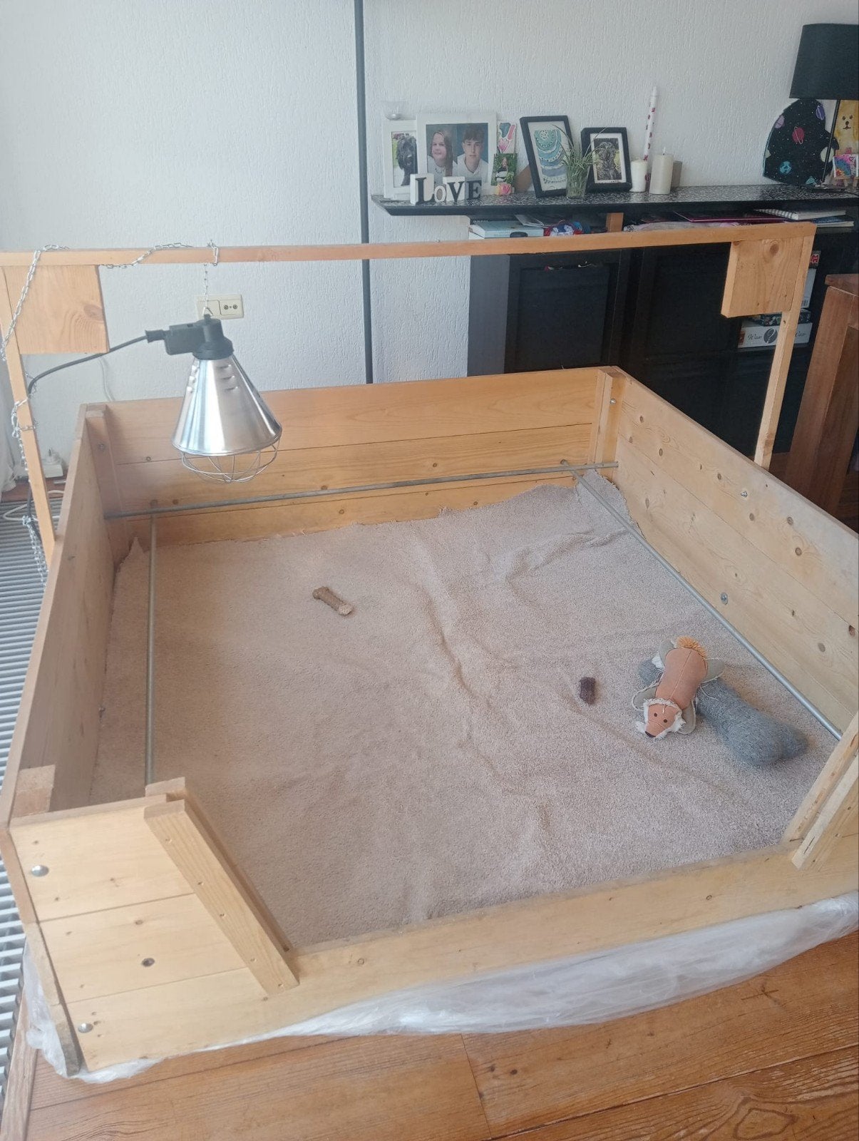werpkist 1.50 m x 1.50 m, Dieren en Toebehoren, Ophalen, Gebruikt, Overige