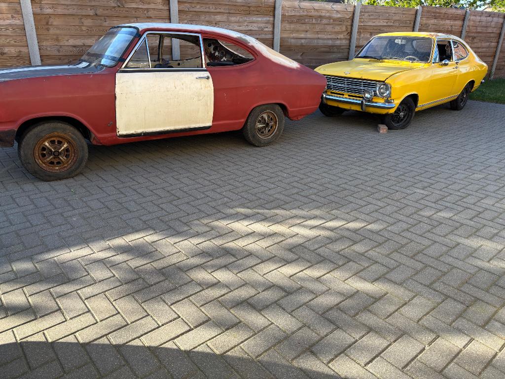 2x Opel kadett B coupé, gebruikte delen 1.9, NOS delen, Ophalen of Verzenden, Gebruikt, Opel