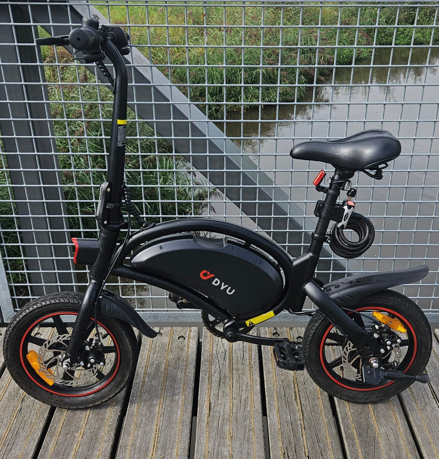 Dyu df3 elektrische fiets, Ophalen, Zo goed als nieuw