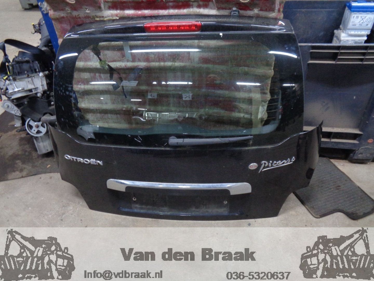 Citroen C3 Picasso 2009-2017 Achterklep, Gebruikt, Herkomst onderdeel bekend, -, Ophalen of Verzenden