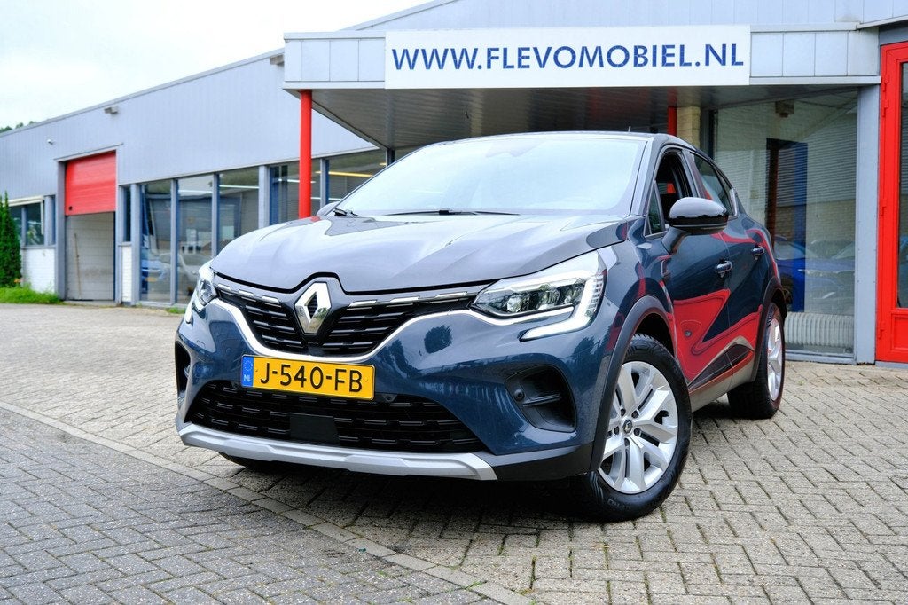 Renault Captur 1.0 TCe 100 Zen Navi|LED|Cam|Airco, Auto's, Voorwielaandrijving, Gebruikt, Euro 6, 1165 kg
