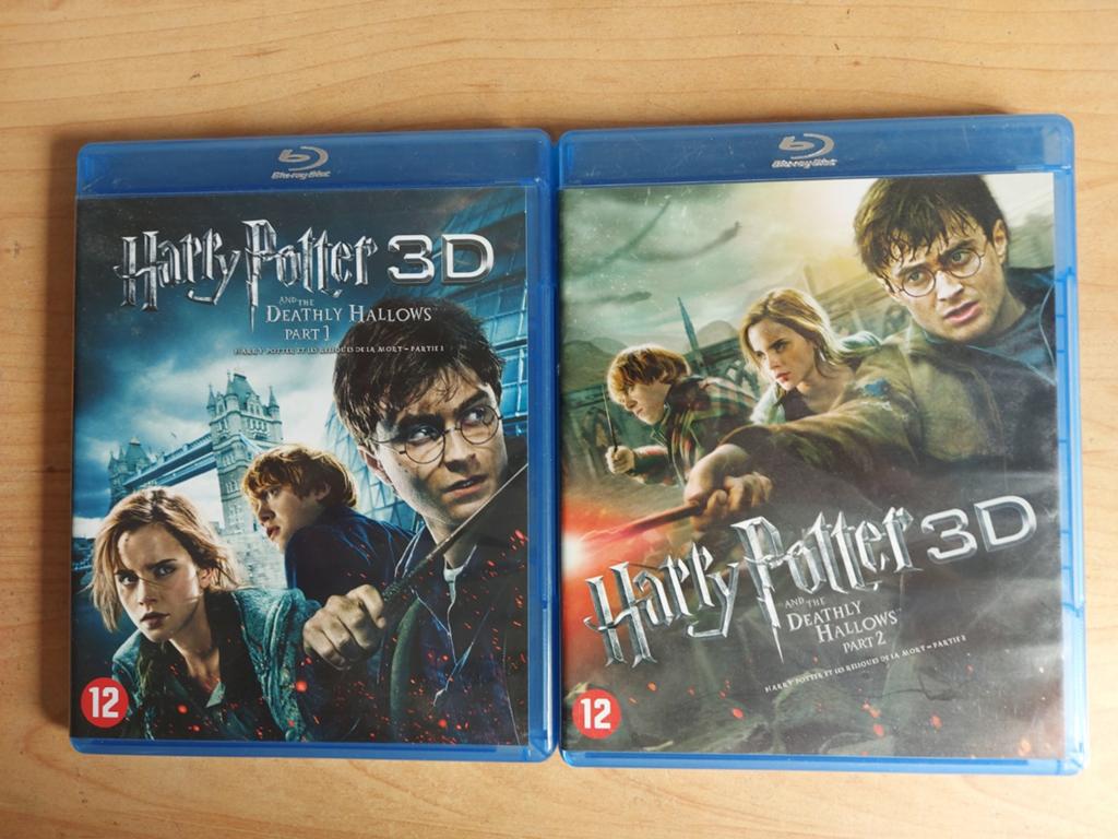 Harry Potter Deathly Hallows Part 1 en 2 op Blu-ray 3D, Cd's en Dvd's, Blu-ray, Verzenden, Science Fiction en Fantasy, Keizersgracht 520 H 1017EK Amsterdam