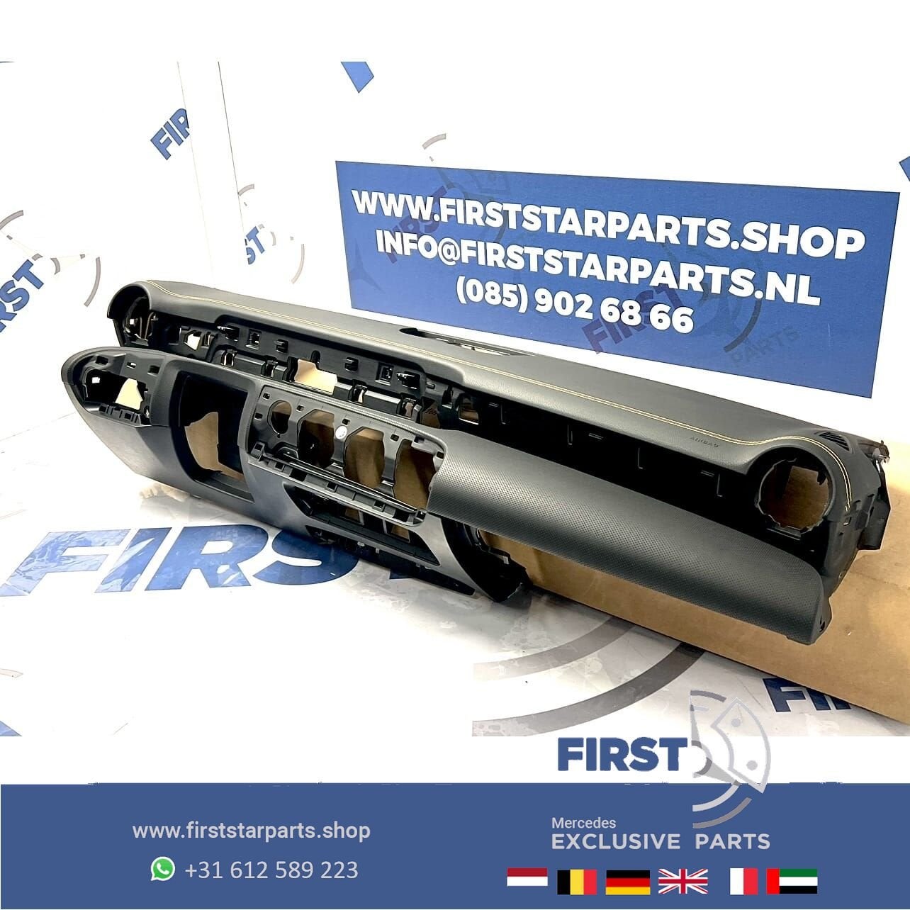 W177 A35 A45 A45s AMG DASHBOARD GELE STIK origineel Mercedes, Auto-onderdelen, Gebruikt, -, Ophalen of Verzenden, -