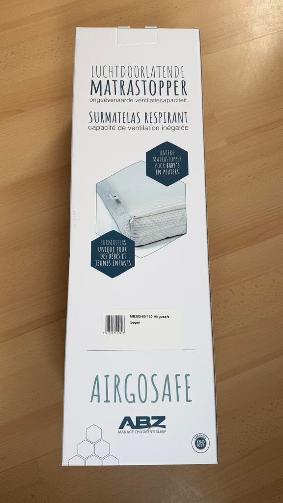 Airgosafe ledikant topper, Kinderen en Baby's, Ophalen, Zo goed als nieuw, Minder dan 140 cm, Minder dan 70 cm