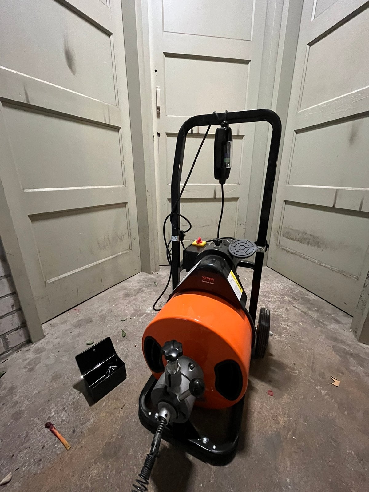 Veermachine 30m voor onstoppen van afvoer leiding en hwa, Doe-het-zelf en Verbouw, Gereedschap | Overige machines, Ophalen of Verzenden
