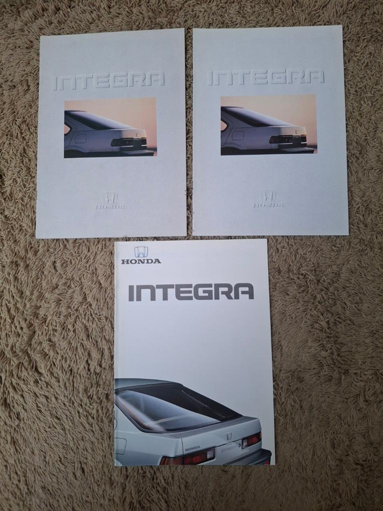 3x autofolder Honda Integra, Verzenden, Honda