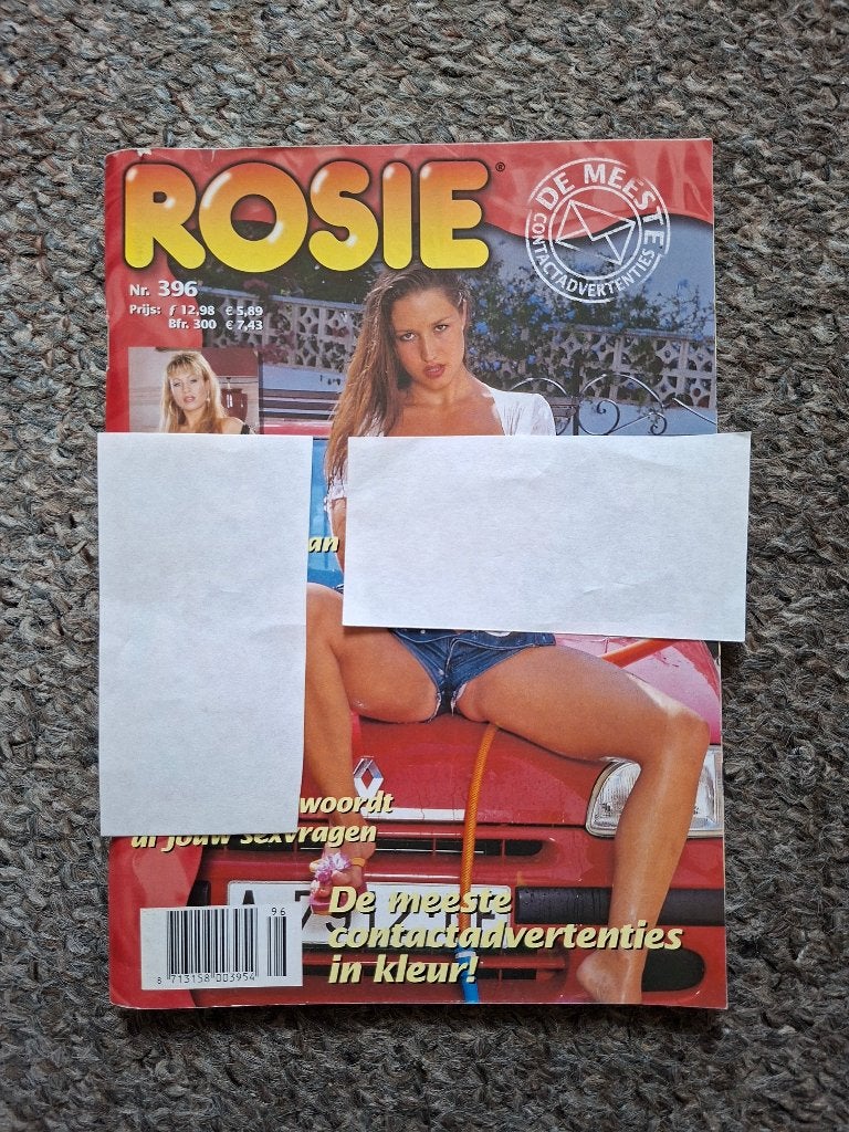 Rosie magazine nr.396/erotiek, Verzenden, 1980 tot heden, Tijdschrift