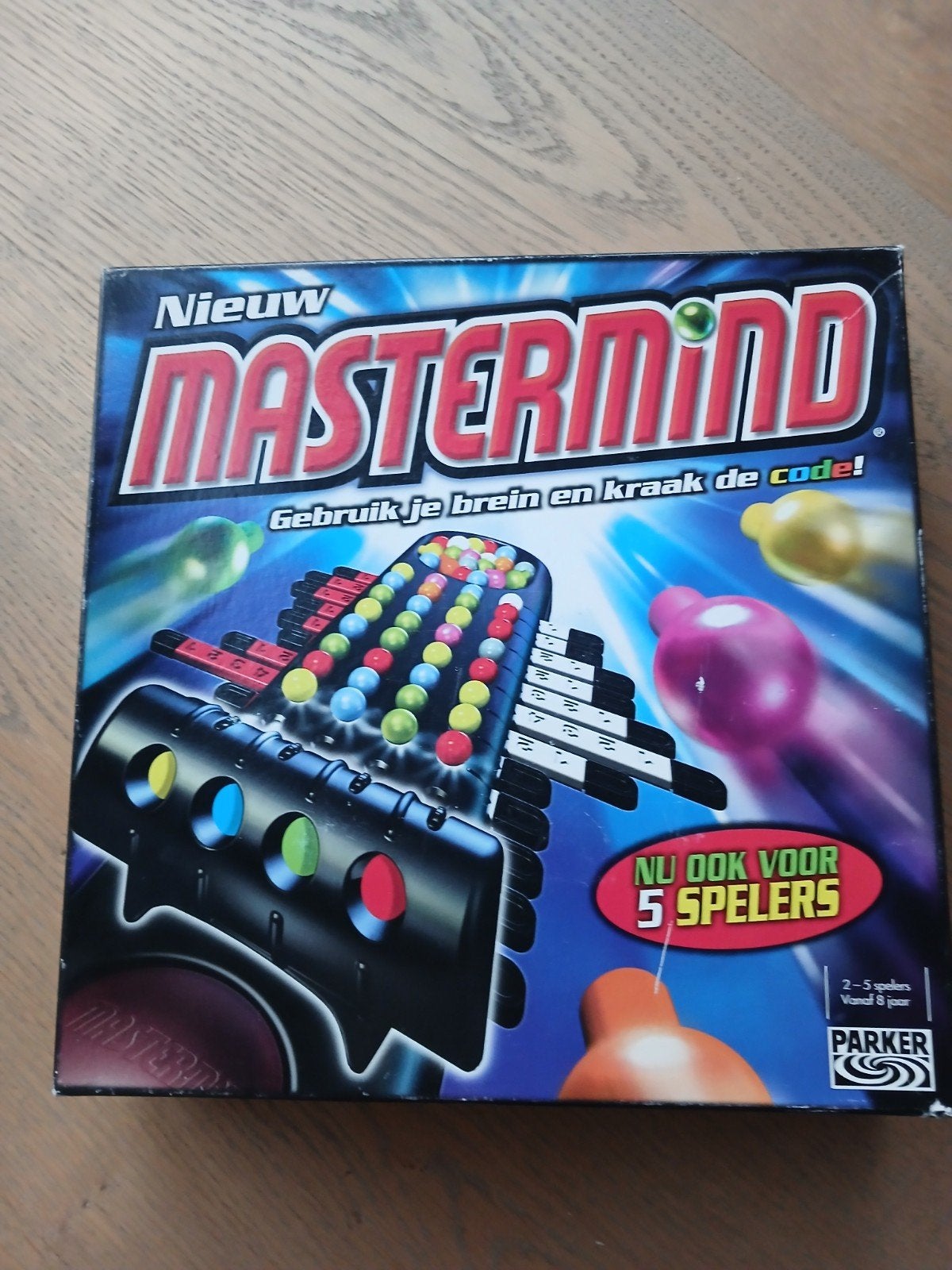 Mastermind - Kraak de code! Parker, Hobby en Vrije tijd, Gezelschapsspellen | Bordspellen, Vijf spelers of meer, Ophalen of Verzenden