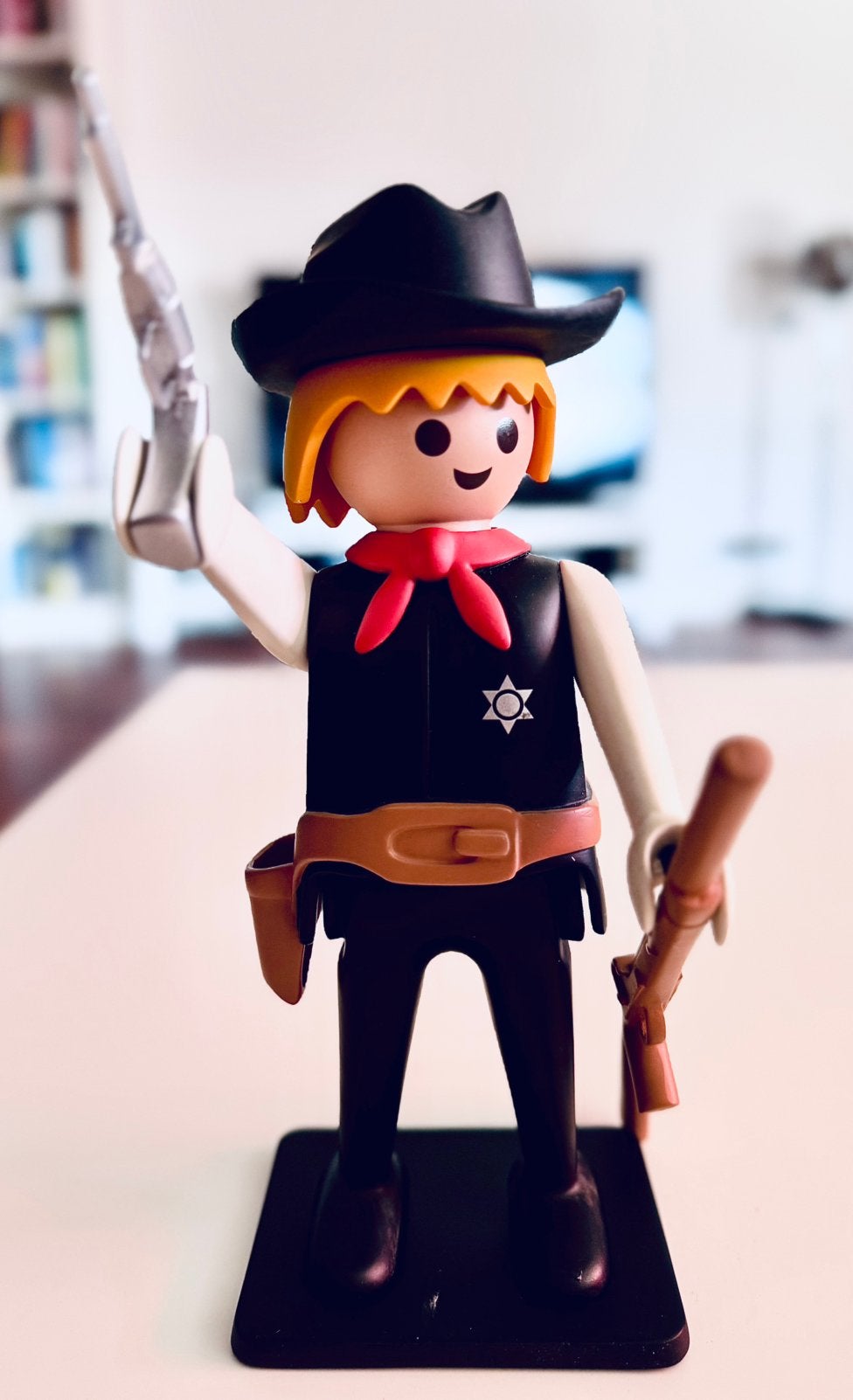 Playmobil Collectoys beeld - ‘De Sheriff’ 21 cm NIEUW, Verzamelen, Ophalen