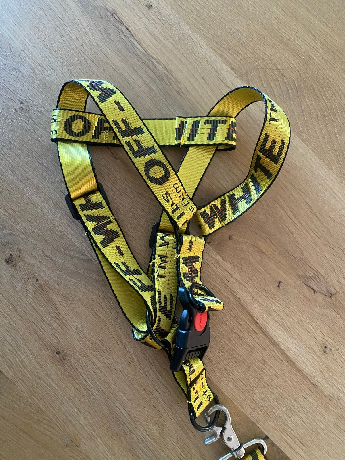 Offwhite hondenriem, Ophalen of Verzenden, Zo goed als nieuw, Hondenriem