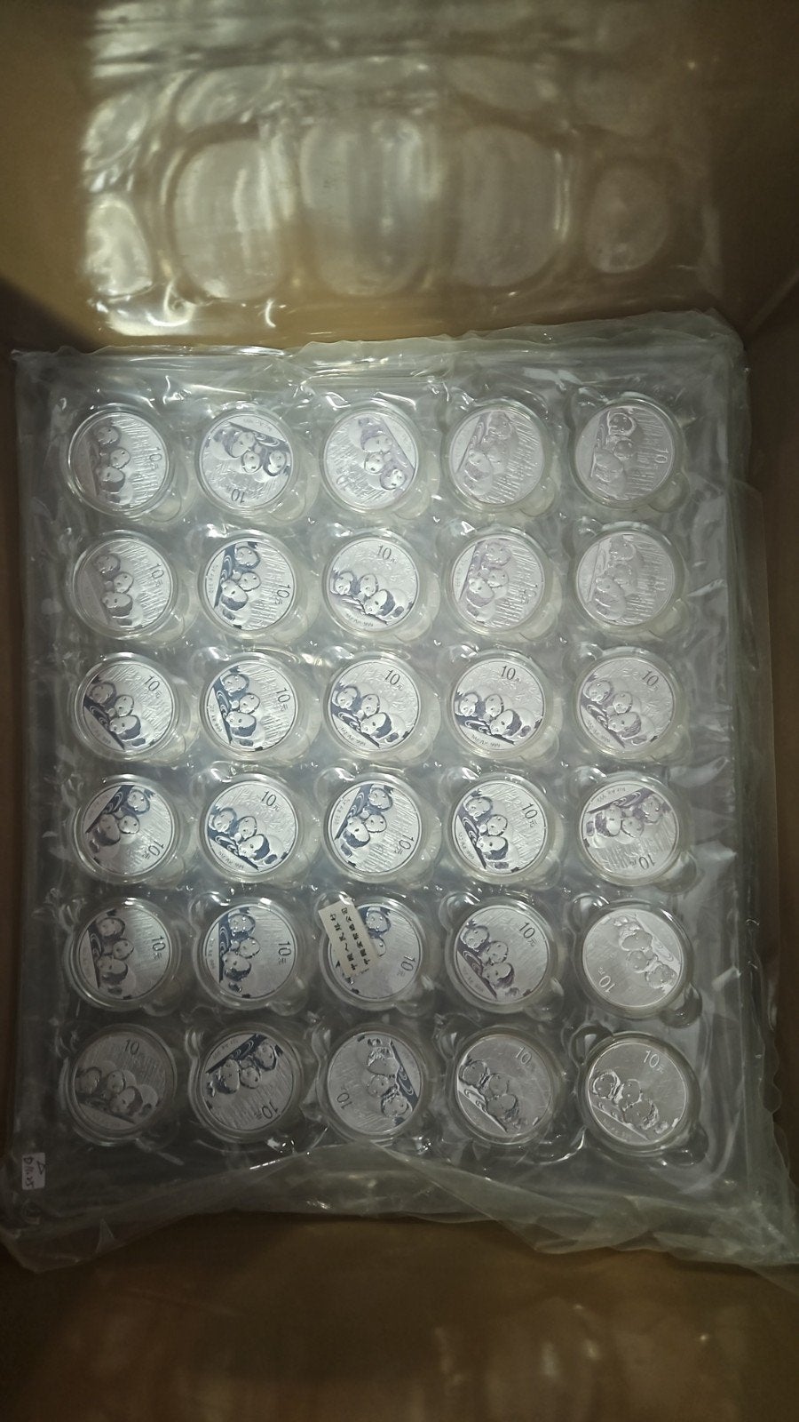 30 x 1 ounce panda 999 zilver, Ophalen of Verzenden, Zilver