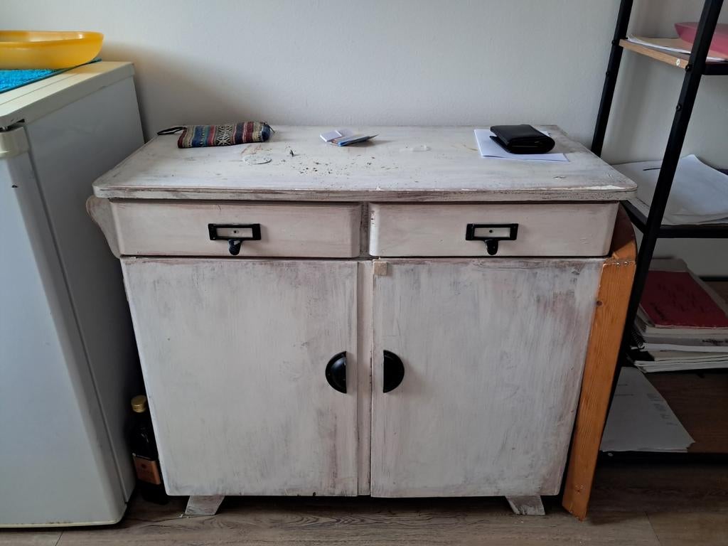 Cabinet, 50 tot 70 cm, 105 cm of meer, Ophalen of Verzenden, Zo goed als nieuw