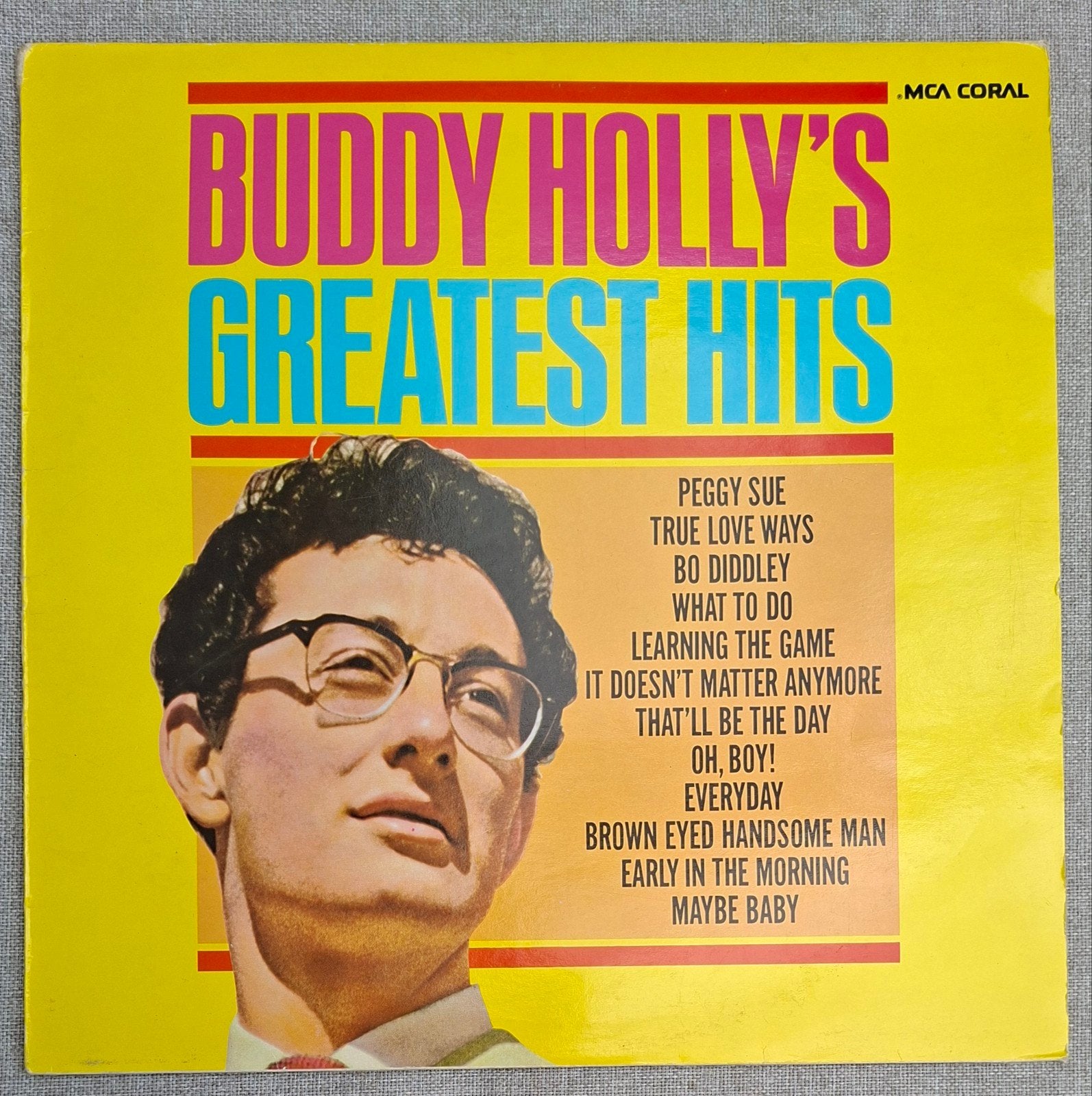 Buddy Holly's Greatest Hits LP - Pop Rock Klassieker, LP, Gebruikt, Pop, Ophalen of Verzenden