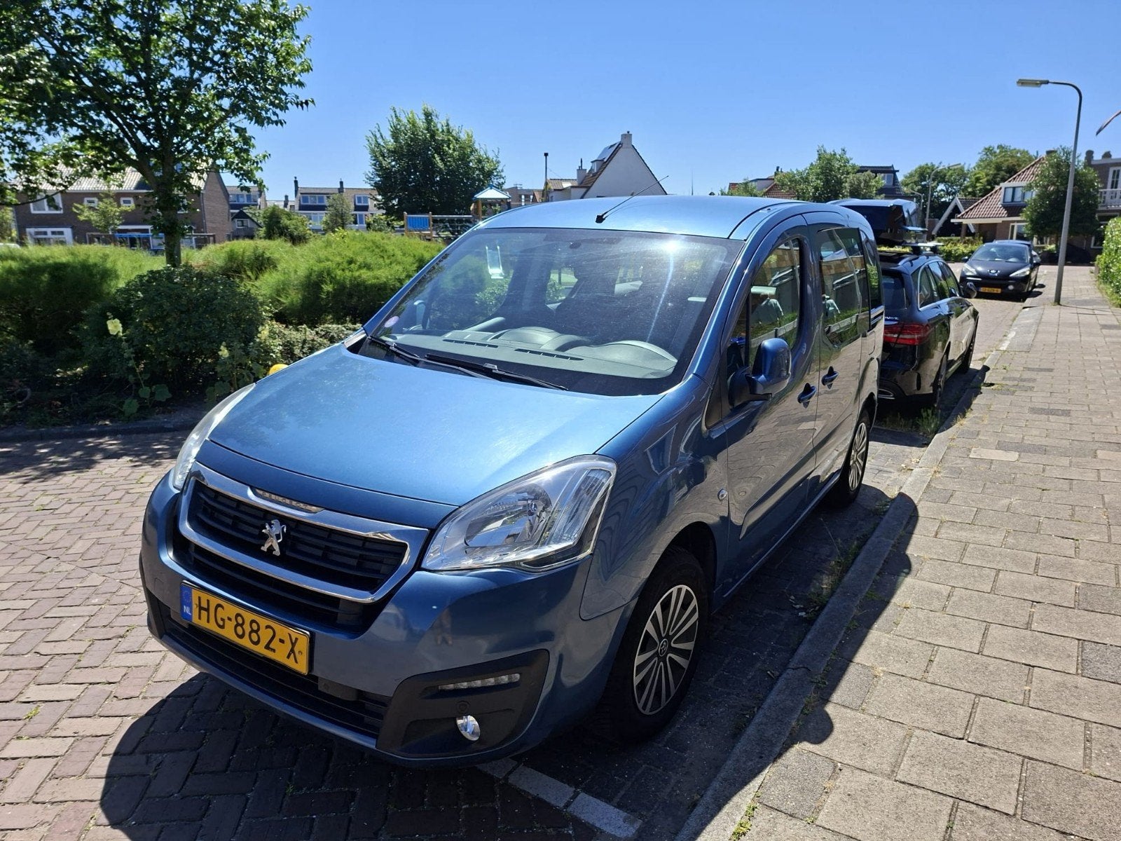 Peugeot Partner TeePee.6 16V 88KW  7PL 2015 Blauw nov.2015, Auto's, Voorwielaandrijving, 15 km/l, 4 cilinders, Blauw