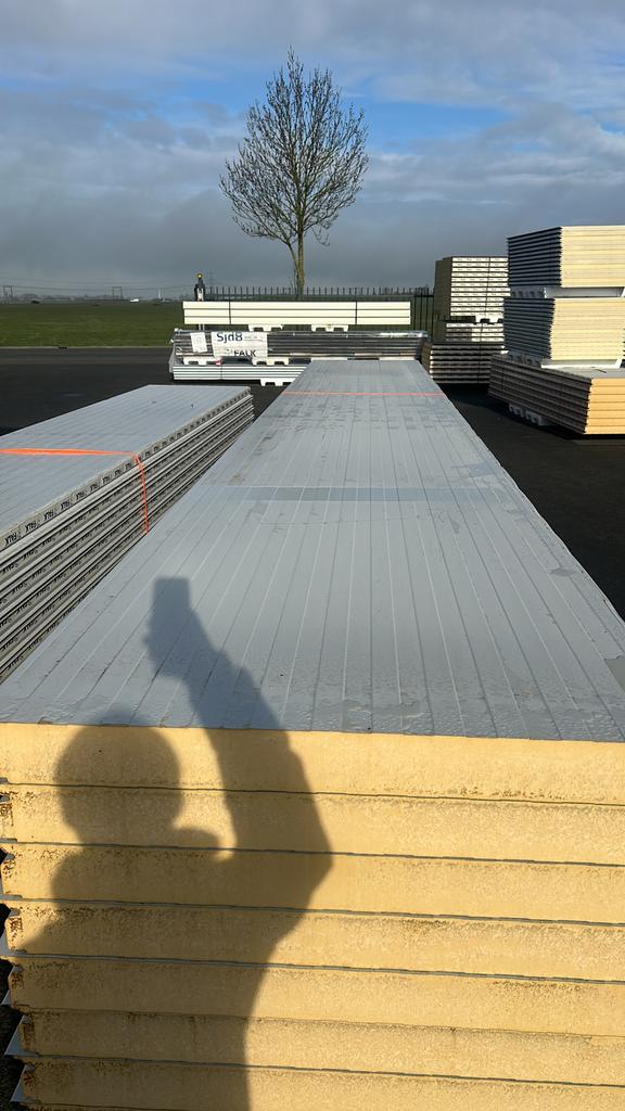 B-keus sandwichpanelen (Restpartij), Doe-het-zelf en Verbouw, Ophalen