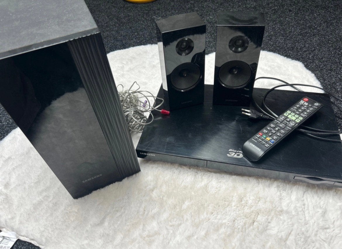 Samsung Blu-ray 3D speler – HT-E5200, Overige merken, Blu-ray-speler, 70 watt of meer, Ophalen of Verzenden